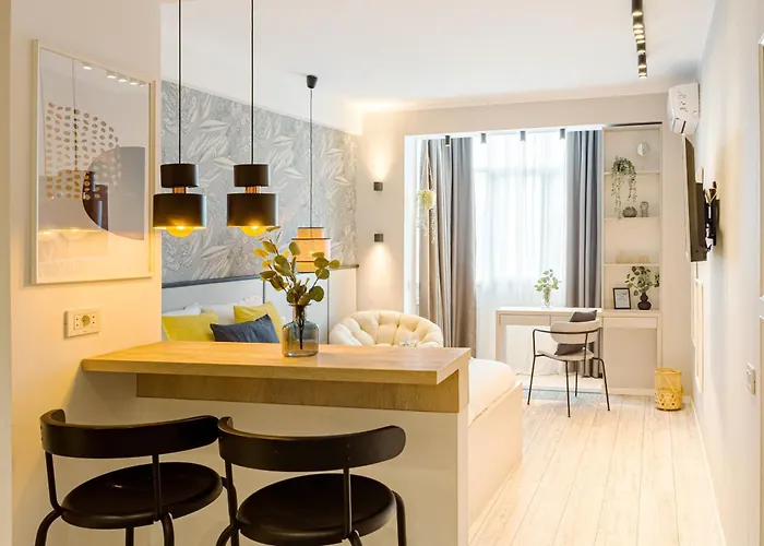 Apartmán Downtown - Your Modern Escape Near Ateneul Bukurešť